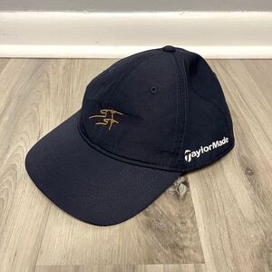 TaylorMade Navy Blue Baseball Hat Cap with Adjustable Back Strap